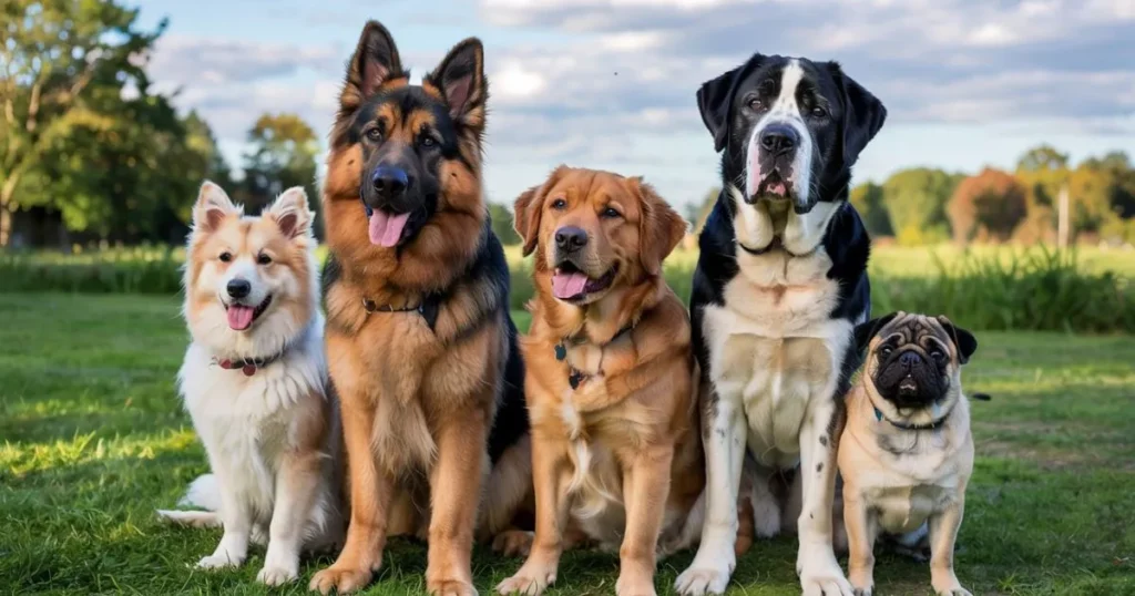 different types of dogs