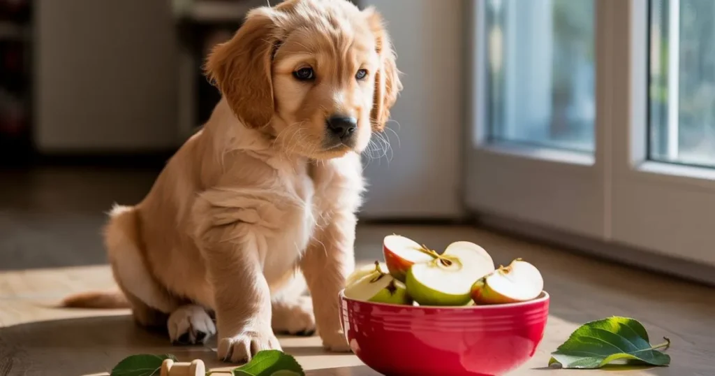 are apples ok for dogs