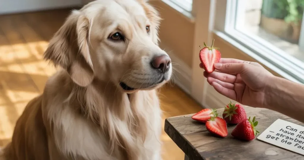 can dogs have strawberry